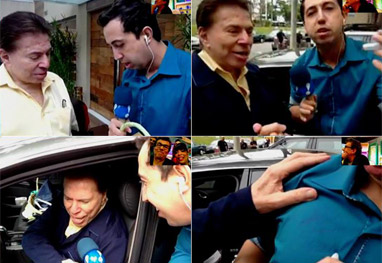 Silvio Santos ganha pijama de presente de aniversário OFuxico