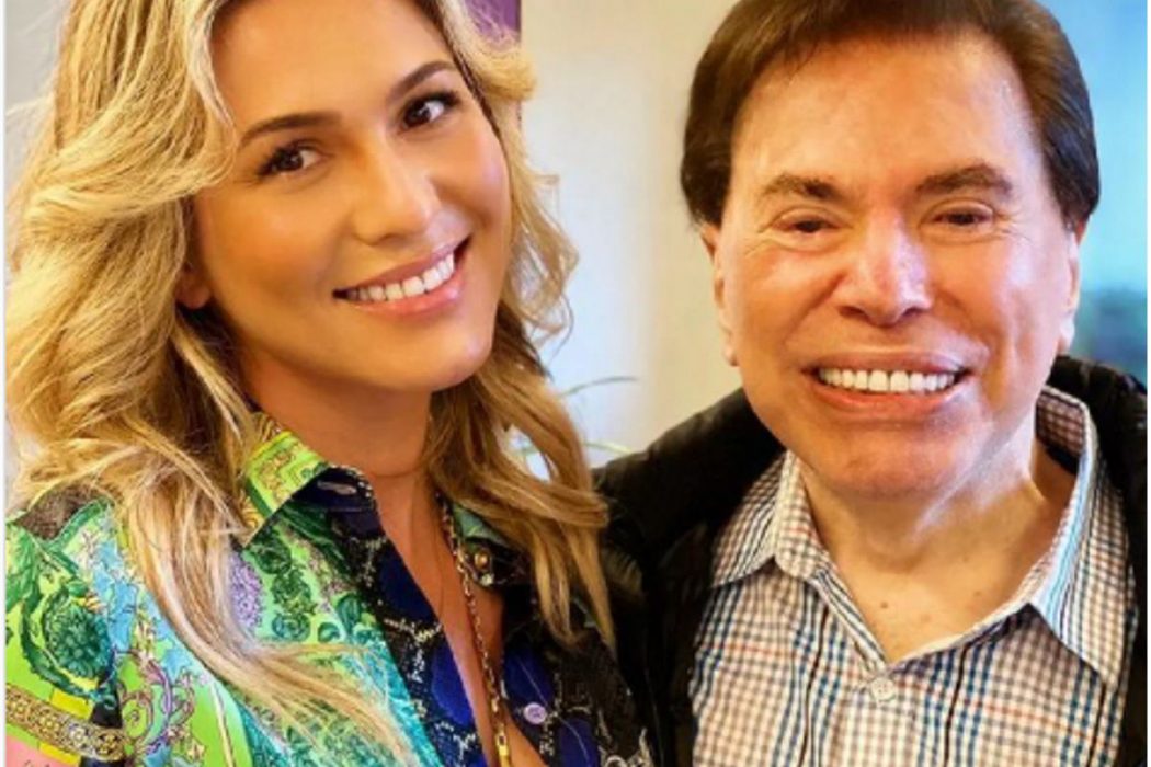 L Via Andrade Reencontra O Ex Patr O Silvio Santos E Manda Recado