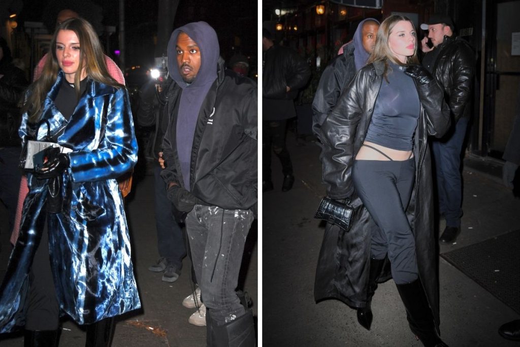 Kanye West Tem Novo Encontro Julia Fox Agora Em Nova York