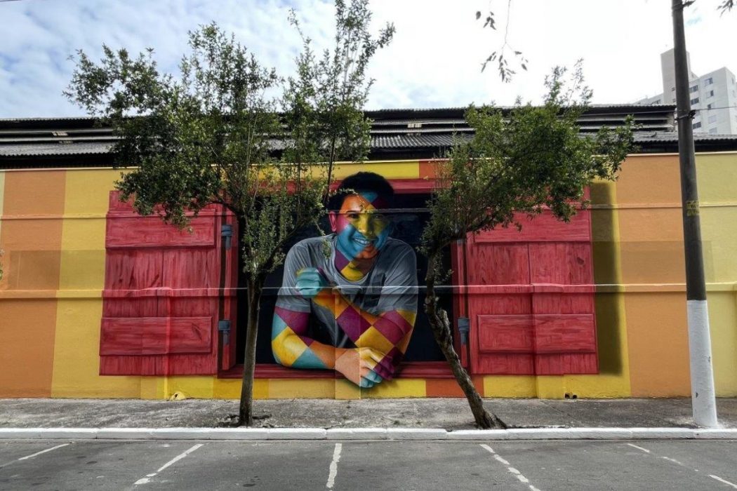 Eduardo Kobra Traz Mural Diversidade Cultural Migrantes E Refugiados