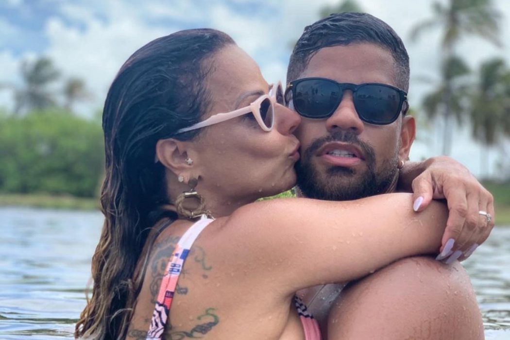 Viviane Araújo se declara para Guilherme Militão Marido perfeito