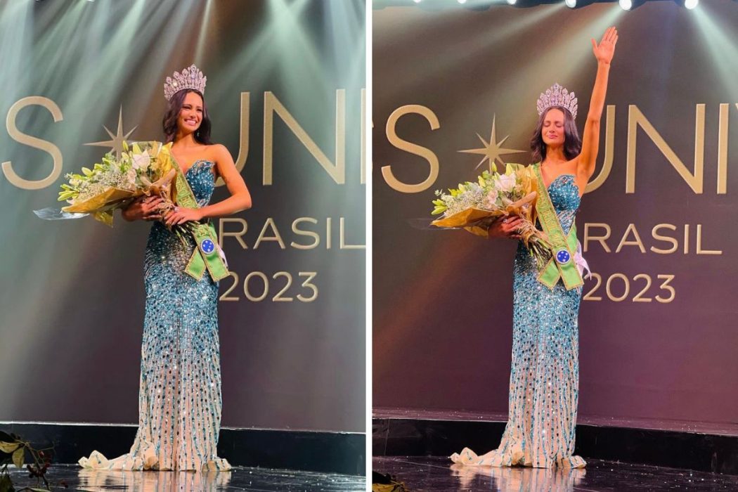 Maria Eduarda Brechane é a eleita Miss Universo Brasil 2023 OFuxico