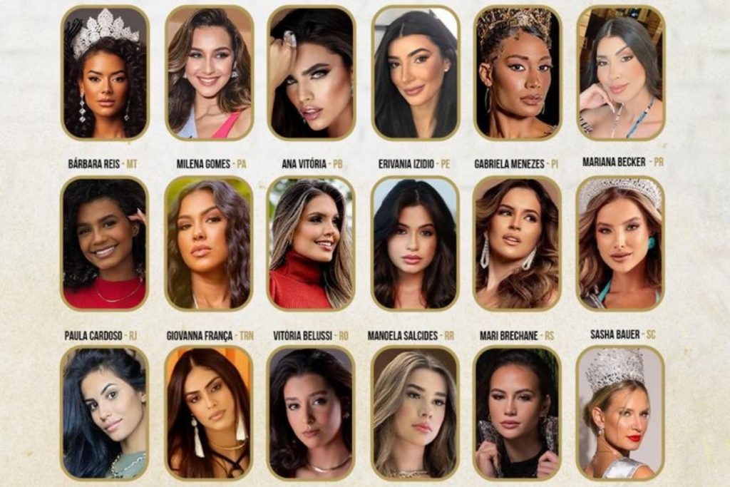 Miss Universo Brasil 2023 Conheça todas as 27 concorrentes OFuxico