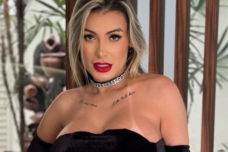 Andressa Urach Comemora Ao Realizar Sonho De Fetiche Sexual OFuxico