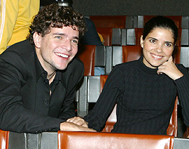 Daniel de Oliveira e Vanessa Giácomo