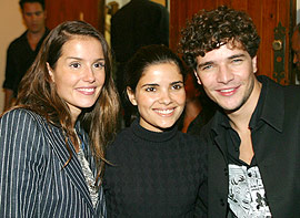 Deborah Secco, Vanessa e Daniel de Oliveira