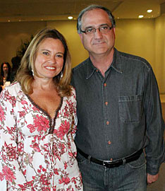 Aparecida Liberato e o marido Antônio Caetano
