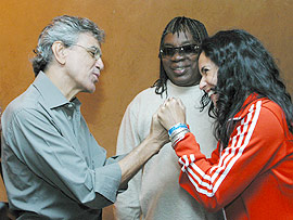 Caetano, Daniela Mercury e Milton