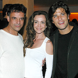Ângelo Antonio, Flavia Monteiro e Bruno Gagliasso