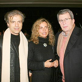 Carlos Alberto Ricelli, Bruna Lombardi e Daniel Filho