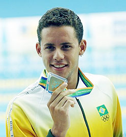 Thiago Pereira, que conquistou seis medalhas de ouro