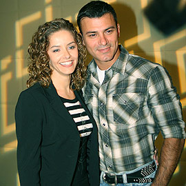 Bianca Rinaldi e Leonardo Vieira