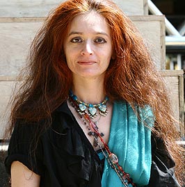 A cantora Ana Rita Simonka