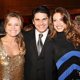 Maria Cândida, César Filho e Elaine Mickely