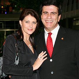 Sônia Lima e Wagner Montes