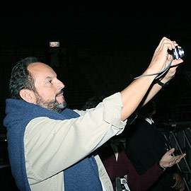 Ernesto fotografando