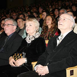 Marco Nanini, Karen Rodrigues e Paulo Autran