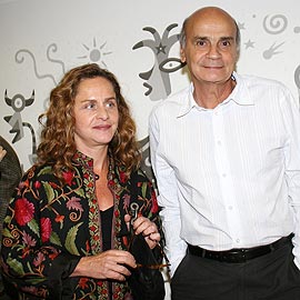 Dráuzio Varela e Regina Braga