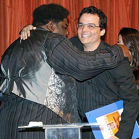 Sérgio Loroza e Wagner Moura