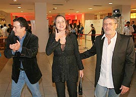 Toni Ramos, Giulia Gam e Marcos Paulo