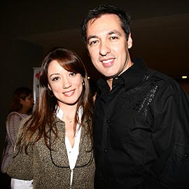 Andréia Oliveira e Nivaldo Pietro