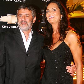 Marcos Paulo e Luiza Brunet