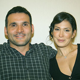 Saulo Vasconcelos e Sara Sarres