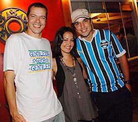 Heitor Martinez, Maitê Piragibe e Leo Rosa