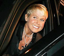 Xuxa chegando