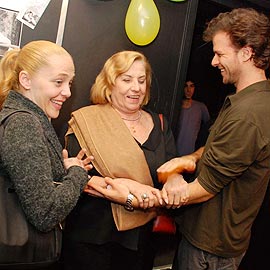 Jaqueline Laurence, Isabela Garcia e Carlos Thiré