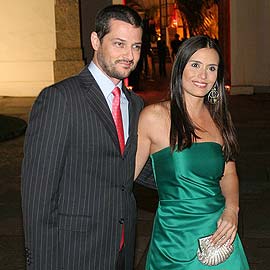 Marcelo Serrado e Ana Ferraz