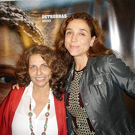Marisa Orth com Lúcia Murat