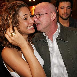 Camila Pitanga e Gilberto Braga