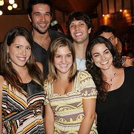 Sérgio Marone, Gustavo Leão, Larissa Queiroz, Yana Sadenberg e Luli Miller