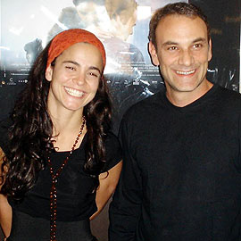 Alice Braga e Marco Rica