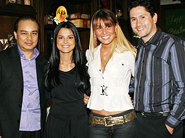Augusto, Alexandra Cano, Tatiana Moreto e Gian