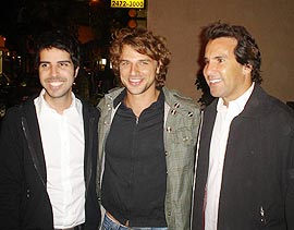 Alex Lerner, Cássio Reis e Rodrigo Paiva