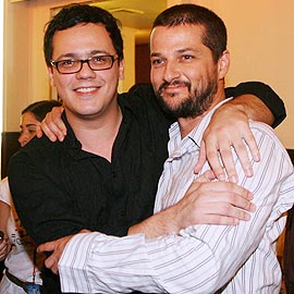 Danton Mello e Marcelo Serrado