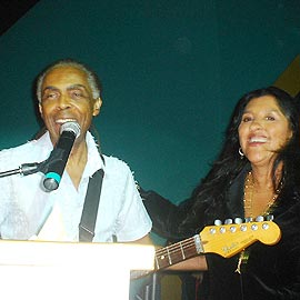 Gilberto Gil e Regina Casé