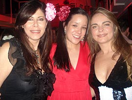Susi Aires, Pamela Barbosa e Liliane Ventura