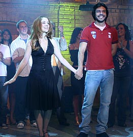 Juliana Baroni e Rafael Pimentel