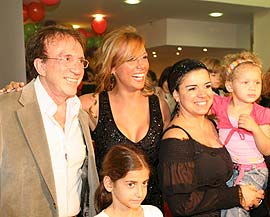 Moacyr Franco, Carla Perez, Mara Maravilha e Marcela