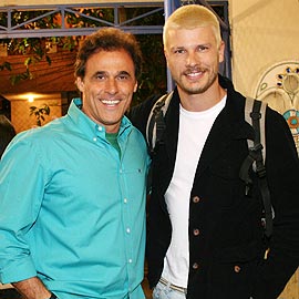 Oscar Magrini e Rodrigo Hilbert