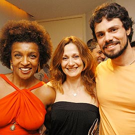 Zezé Polessa,  Ricardo e Elisa Lucinda