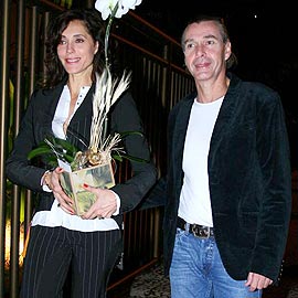 Christiane Torloni e Ignácio Coqueiro participam da festa