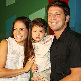 Nívea Stelmann, Miguel e Mário Frias