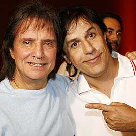 Roberto Carlos e Tom Cavalcante