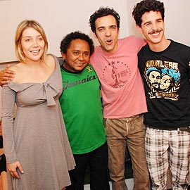 Luiza Possi, Chico Cesar, Paulinho Moska e Pedro Neschiling