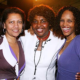 Rosa da Mangueira, Benedita da Silva e Isabel Fillardis