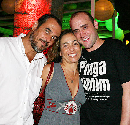 Paulo Gustavo, Cissa Guimarães e Jorge Barata